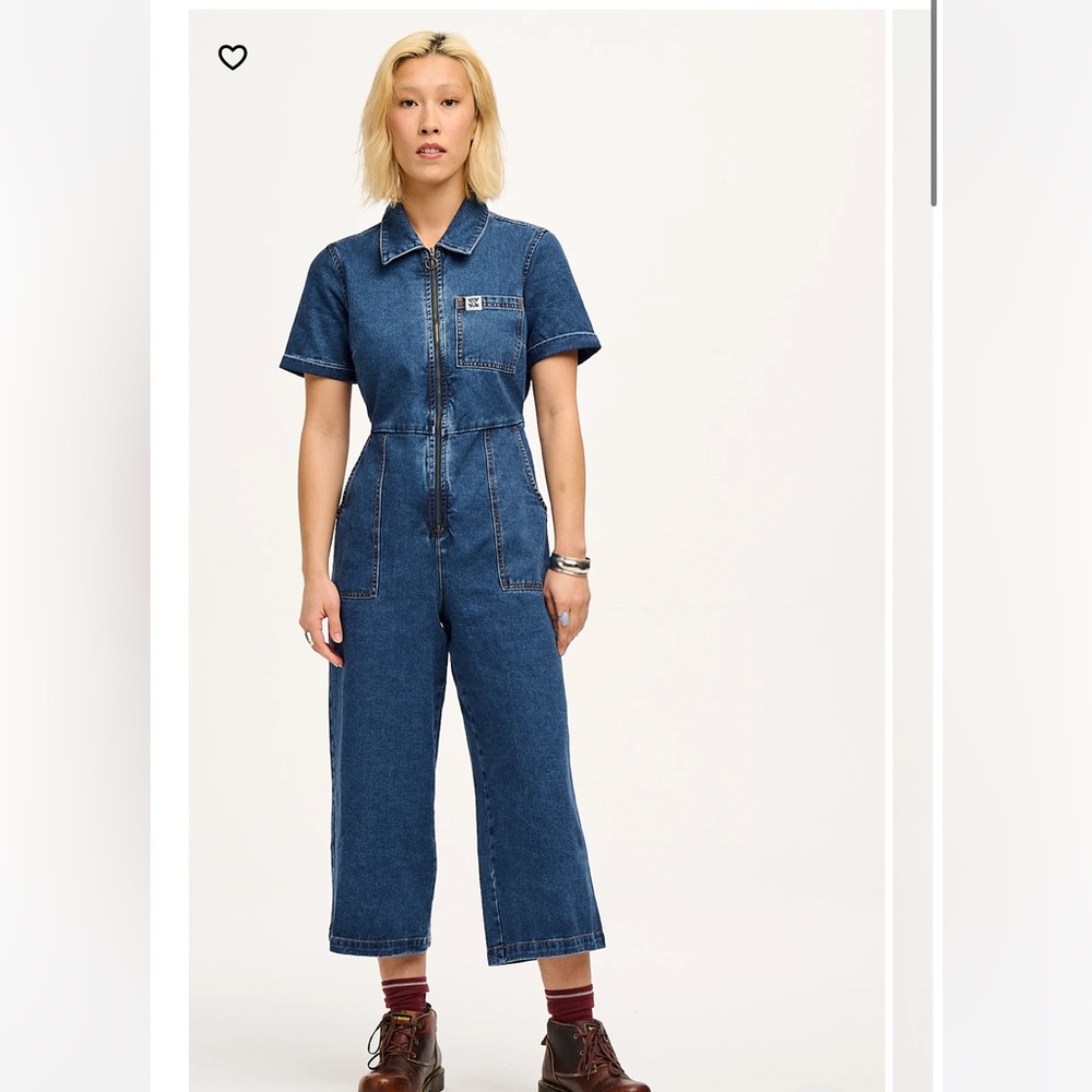 Lucy & Yak organic denim jumpsuit